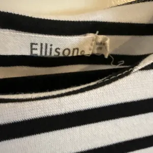 Ellison Black And White Striped T Shirt Dress Size Medium Coastal Resort thumbnail 2