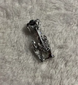 Vintage Silver Tone Poodle Brooch thumbnail 3