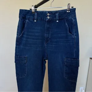 PAIGE Dion Jeans with cargo pockets size 31‎ dark wash thumbnail 7