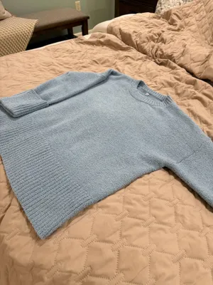 Creamy Blue Sweater thumbnail 2