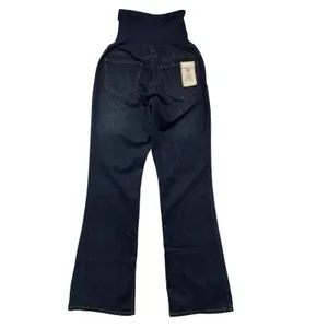 Indigo Blue Secret Fit Belly‎ Maternity Bootcut Jeans Dark Wash Large Long 97173 thumbnail 6