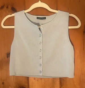 Brandy Melville Light Blue Tank thumbnail 1