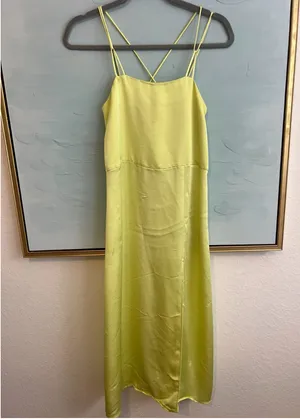 Zara Satin Midi dress  thumbnail 2