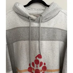 Free People Triple Threat Hoodie Sweatshirt Gray Women's Size Medium thumbnail 3