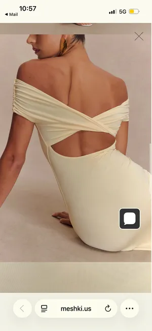 Meshki Off-The-Shoulder Dress Maxi thumbnail 3