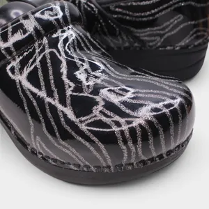 Dansko XP 2.0 Glitter Waves Patent Clogs Women 37 thumbnail 8