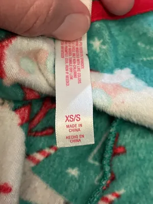 Xhilaration One-piece Pajamas Womens XS/S Green Christmas Santa Reindeer Zip thumbnail 8