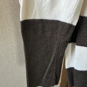 FINAL MARKDOWN GAP Chocolate striped Knit Pullover large thumbnail 10
