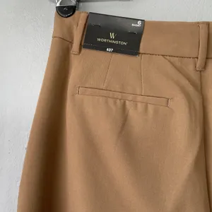 Worthington Bermuda Trouser Short Size 6 Camel Tan Dressy Career Preppy Twee Y2K thumbnail 7