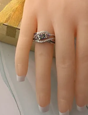 Sterling Silver Ring, Size 7 thumbnail 2