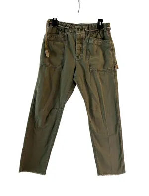 Free People Khaki Army Green Pants size XS thumbnail 1