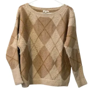 NEW Maurices Sweater Women Size Small Brown Super‎ Soft Plush Knit Long Sleeve thumbnail 1