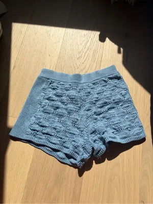 Spell blue knit bonfire organic cotton shorts thumbnail 12