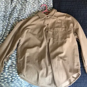 Corduroy button up Tan Size L thumbnail 1