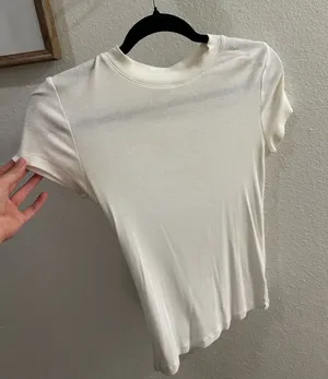 A New Day White basic tee thumbnail 1