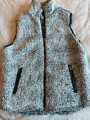 Miami Navy Sherpa Vest thumbnail 1