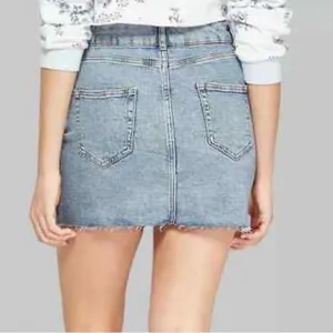 Free People Mini Blue Denim Skirt(Size 4) thumbnail 2