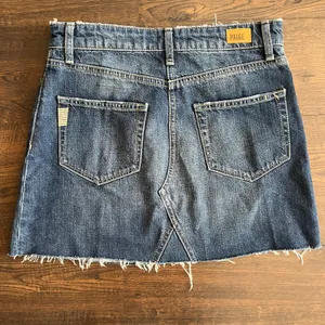 Paige Denim Blue Jean Denim Mini Skirt thumbnail 6