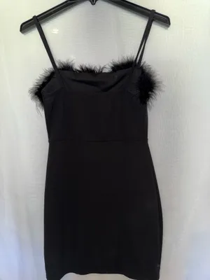 Nasty Gal Dress Mini Black thumbnail 2