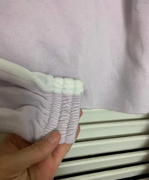 MD Light Purple Crop Top Dance Sweater thumbnail 3