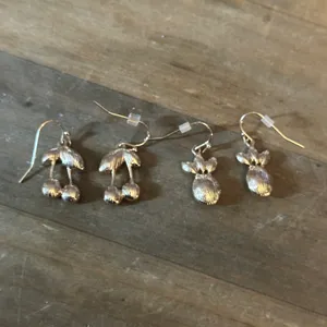 Cherries And Pineapples Drop Earrings Multiple thumbnail 5