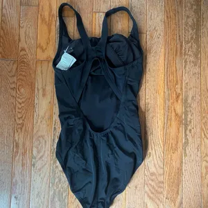 Nike Black Racerback One-Piece Swimsuit thumbnail 4