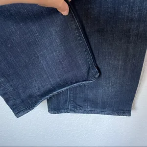 𝅺7 FOR ALL MANKIND Mid Rise Bootcut Dark Wash 28 thumbnail 8