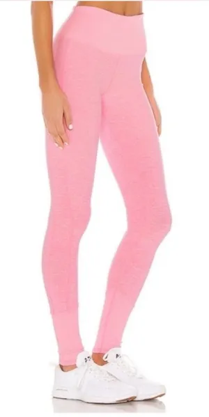 ALO Yoga Alosoft High-waist Lounge Pink Leggings size S thumbnail 1