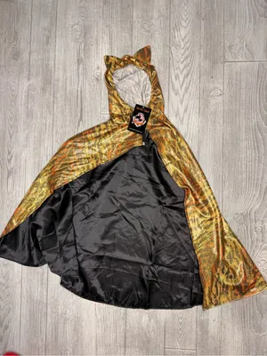 Nwt musical legs cat halloween costume cosplay with black dress and cape m/l thumbnail 10