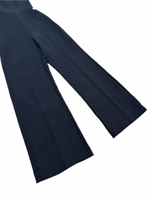 Wilfred Endless Jumpsuit Strapless Wide Leg Black Minimalist Sleek Chic Size 00 thumbnail 7