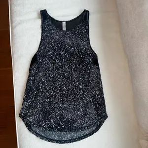 Lululemon Black White Speckled Tank Top thumbnail 3