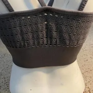 Gymshark sports bra gray thumbnail 6