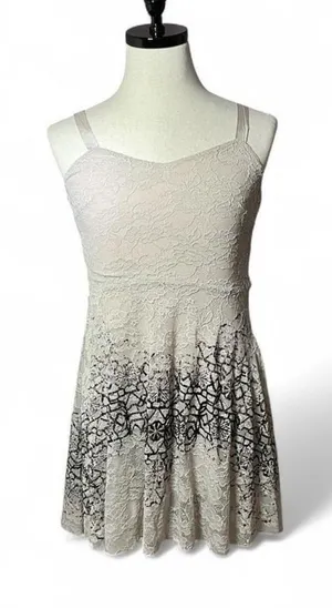 Free People Sweetheart Coquette Lace Fit & Flare Sleeveless‎ Party Cocktail thumbnail 1