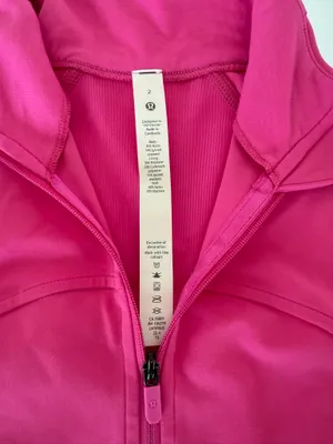 Lululemon Cropped Define Jacket Sonic Pink thumbnail 2