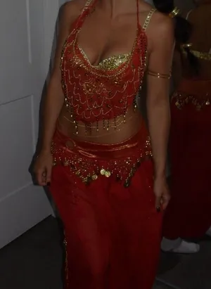 Princess Jasmine Red Costume thumbnail 4