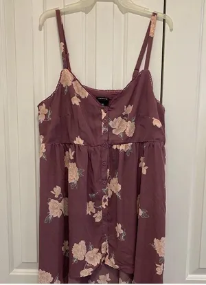 Floral high Low Top thumbnail 1
