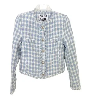 Walter Baker Callista Tweed Jacket Size Small thumbnail 6