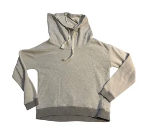 American Eagle Cowl Neck Sweatshirt Gray Drawstring Pullover M Athleisure thumbnail 1