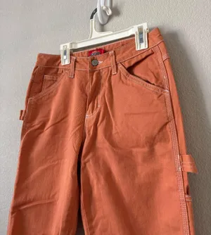 Orange Dickies Jeans thumbnail 3