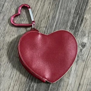 Heart Coin Purse Red thumbnail 1