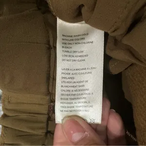 NWOT Free People Charli Wool‎ Longline Cargo Shorts Brown Small Street Style thumbnail 5
