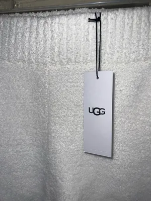 UGG‎ Finola Fuzzy Lounge Shorts Cream Cozy Soft Women’s Size S NWT thumbnail 5