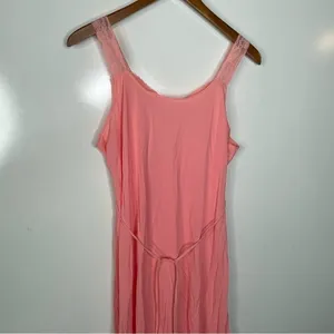 Vintage Montgomery Ward Pink Long‎ Nightgown Size Large thumbnail 4