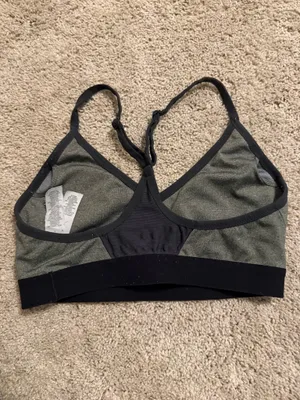 Nike Grey Sports Bra thumbnail 2