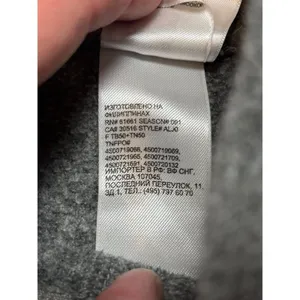 The North Face Womens Grey 1/4 Zip Fleece Pullover M/M thumbnail 6
