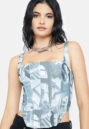 Edikted Corset Top thumbnail 1