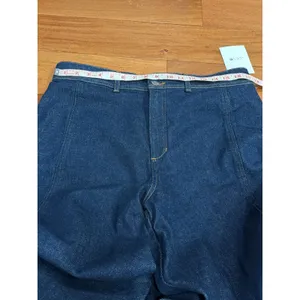 Joe's Jeans The Seamed Denim Trouser Womens Blue Rinse Wide Leg 33 thumbnail 6