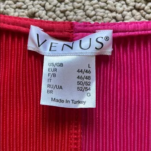 Venus Red and Pink Knotted Top thumbnail 5