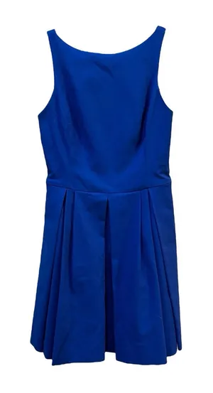 Polo Ralph Lauren Blue Fit & Flare Sleeveless Babette Dress $245 Size 6 thumbnail 1