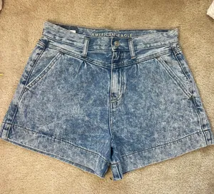 American Eagle Retro  Acid Wash Shorts thumbnail 1